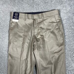 J.M. Haggar Dress Pants Mens 30x30 Premium Dress Pants Straight Fit Luxury